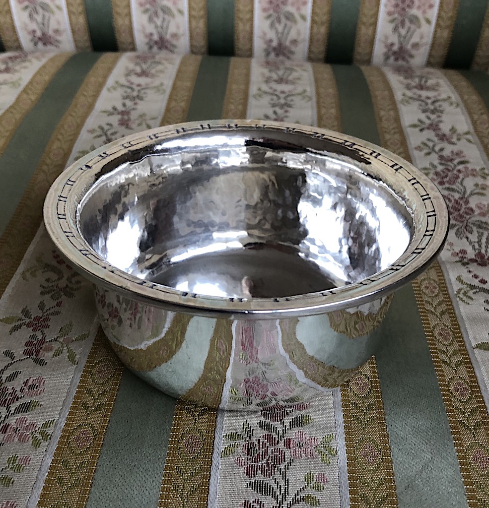 Liberty Arts and Crafts Silver Bowl 1902