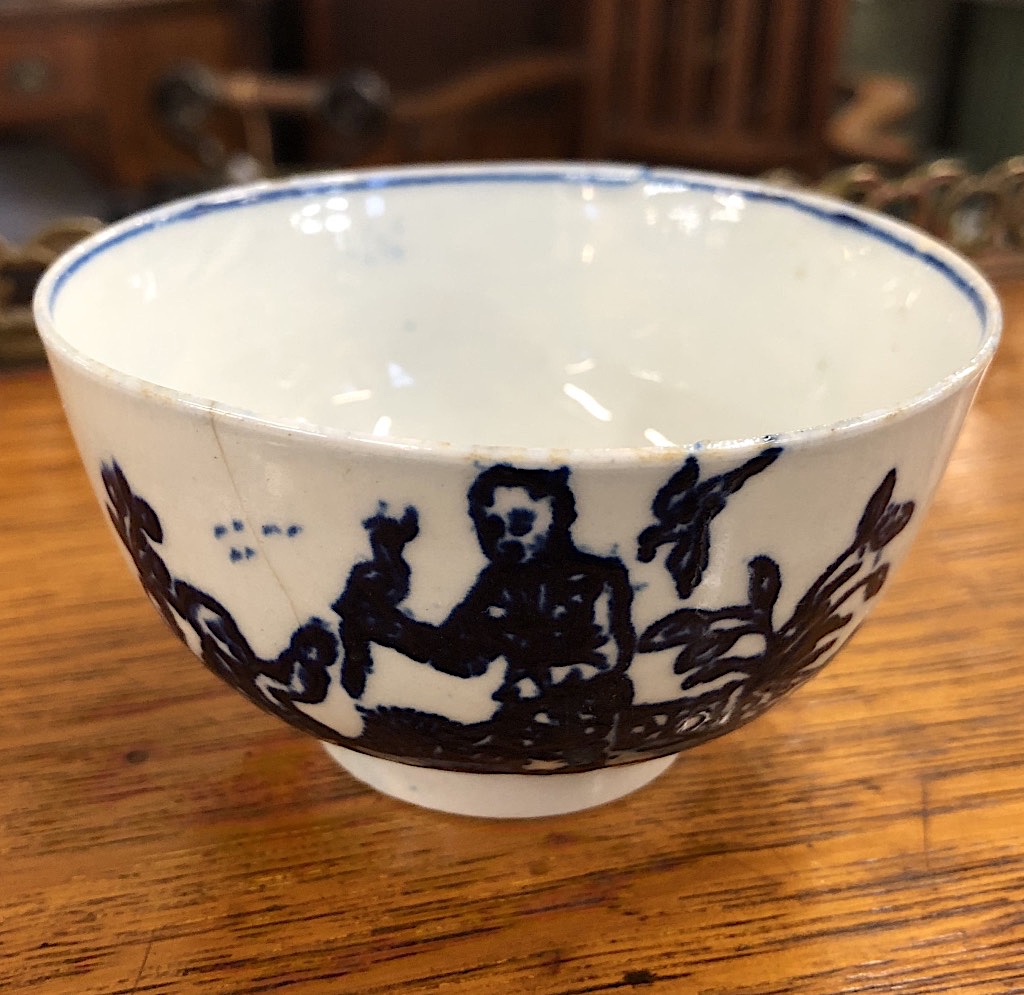 John Pennington Liverpool Porcelain Teabowl c1780