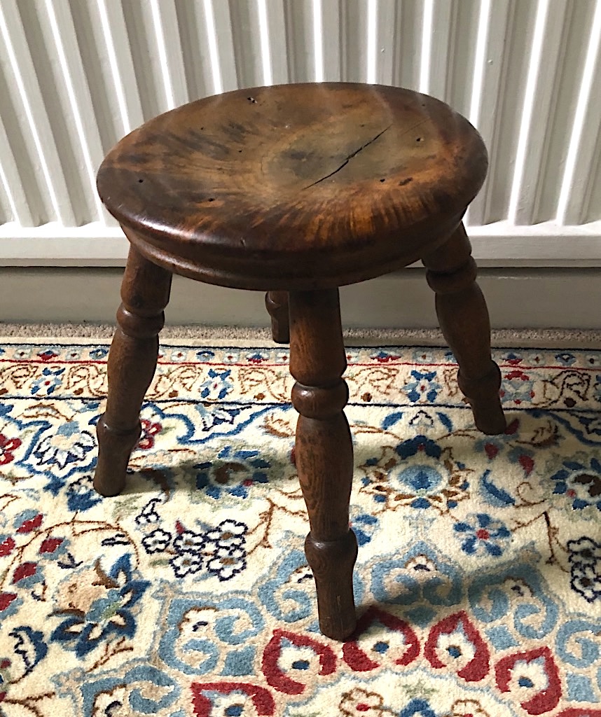 Small 19th Century Stool 2